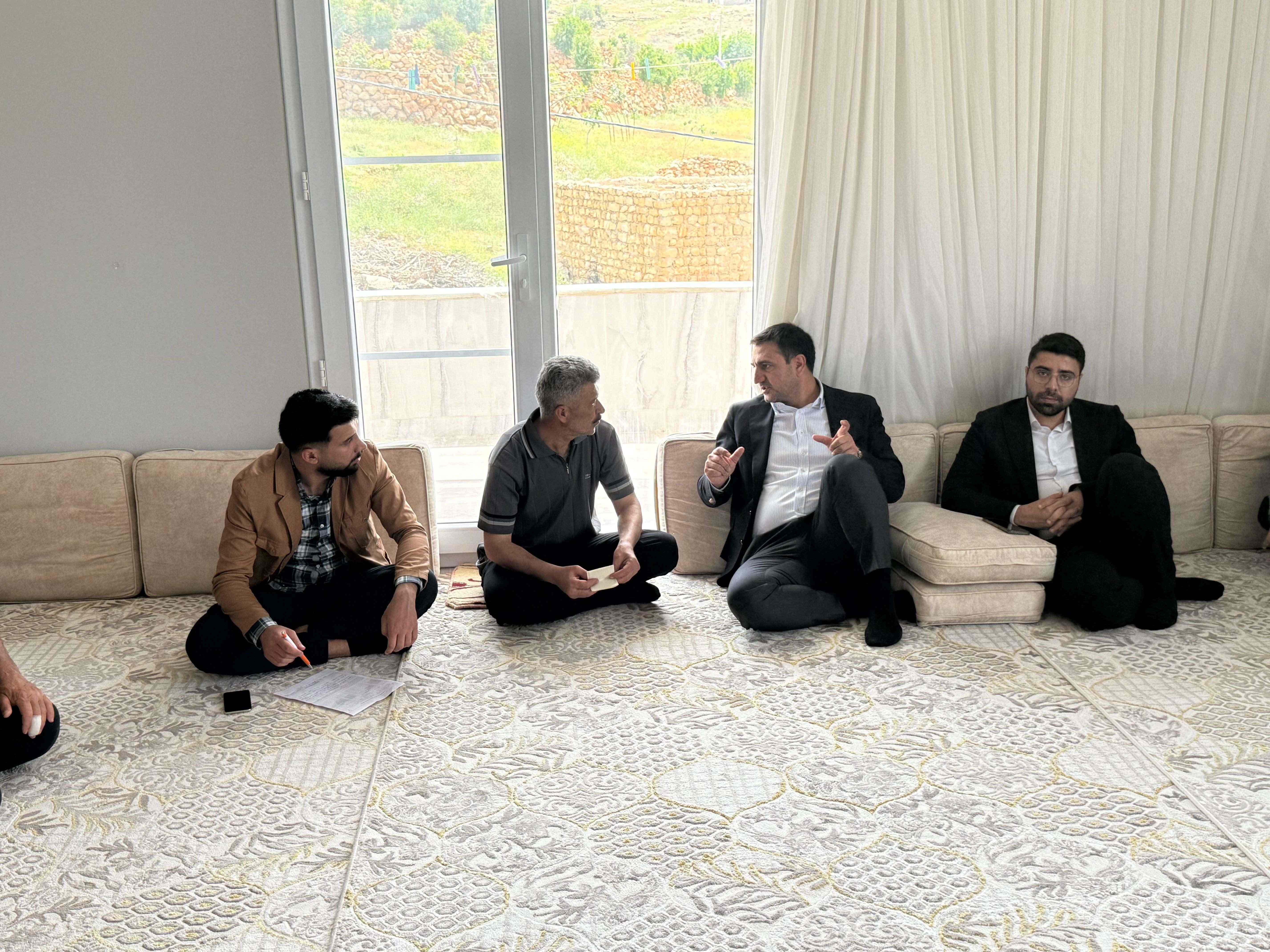 705 Mahalle Ziyaretimiz Kapsamında Kızıltepe Kırsal Mahallelerimizde Hemşehrilerimizle Buluştuk