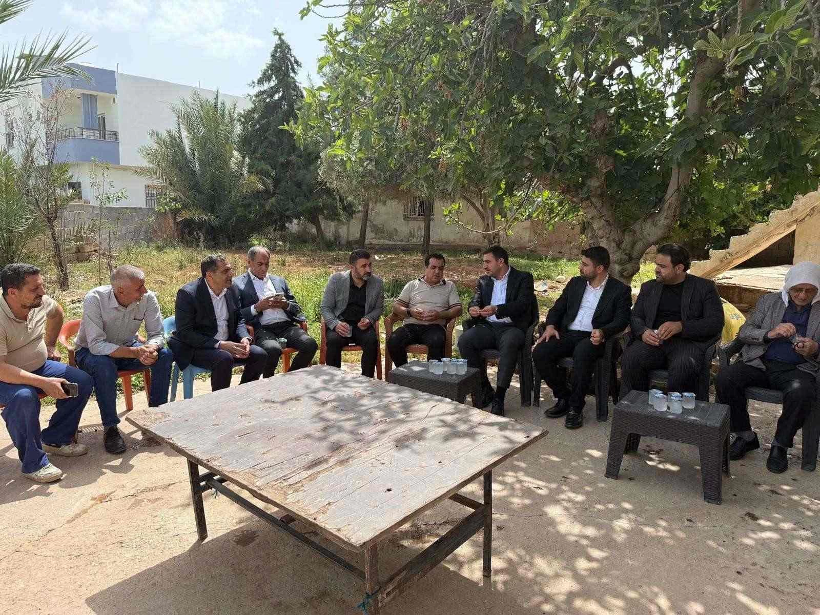 705 Mahalle Ziyaretimiz Kapsamında Kızıltepe Kırsal Mahallelerimizde Hemşehrilerimizle Buluştuk