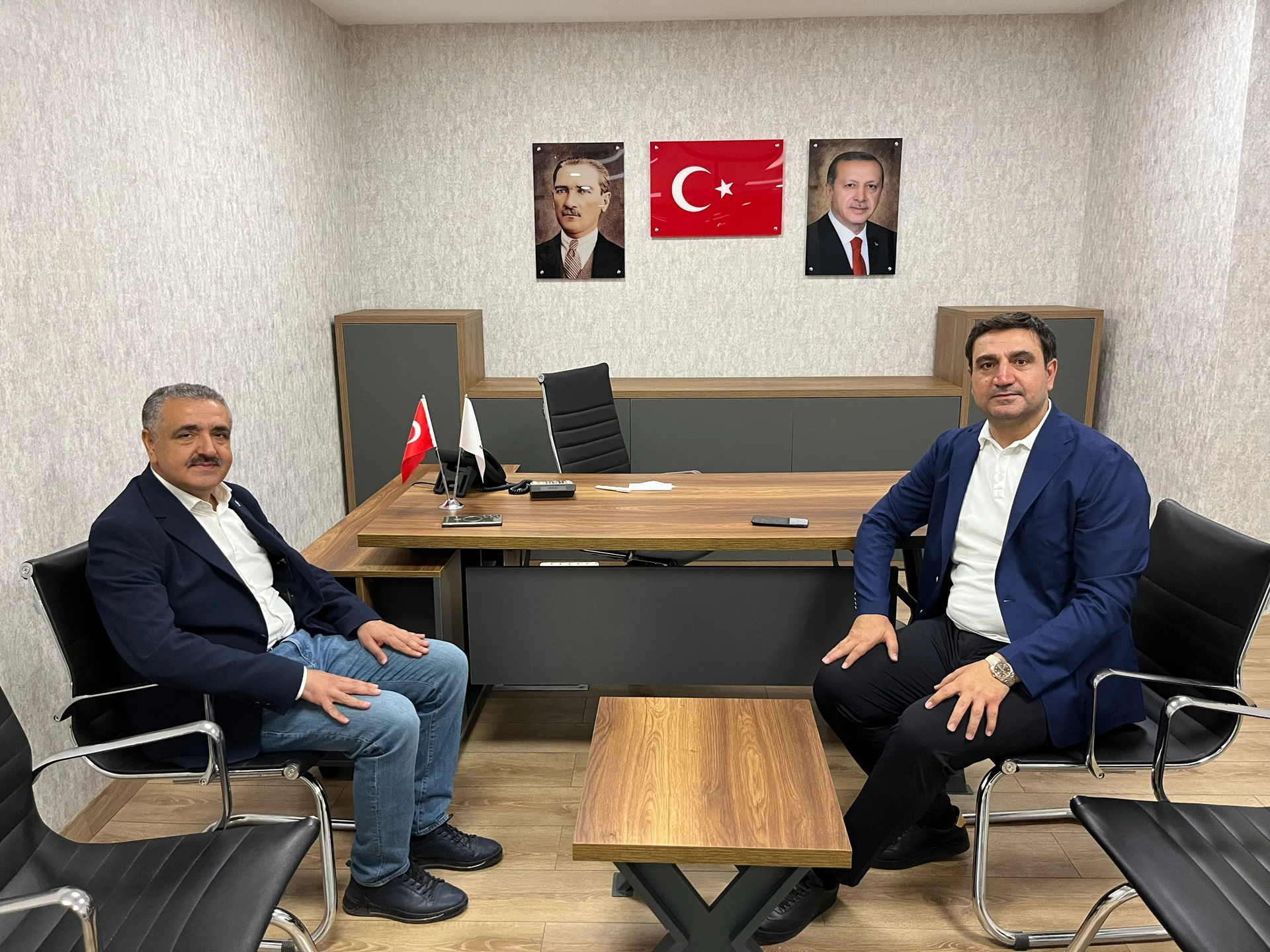 AK Parti Derik İlçe Başkanımız Sayın Süleyman Karahan’ı Ağırladık