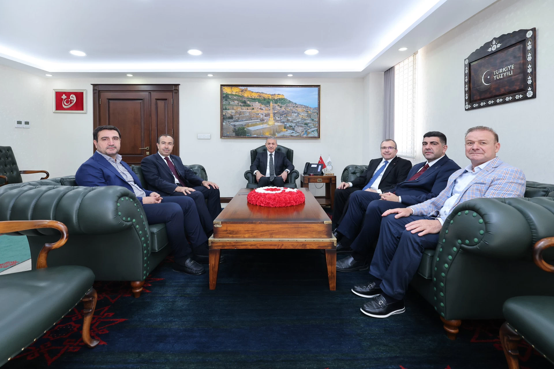 Mardin Valimiz Sayın Tuncay Akkoyun’u ziyaret ettik.