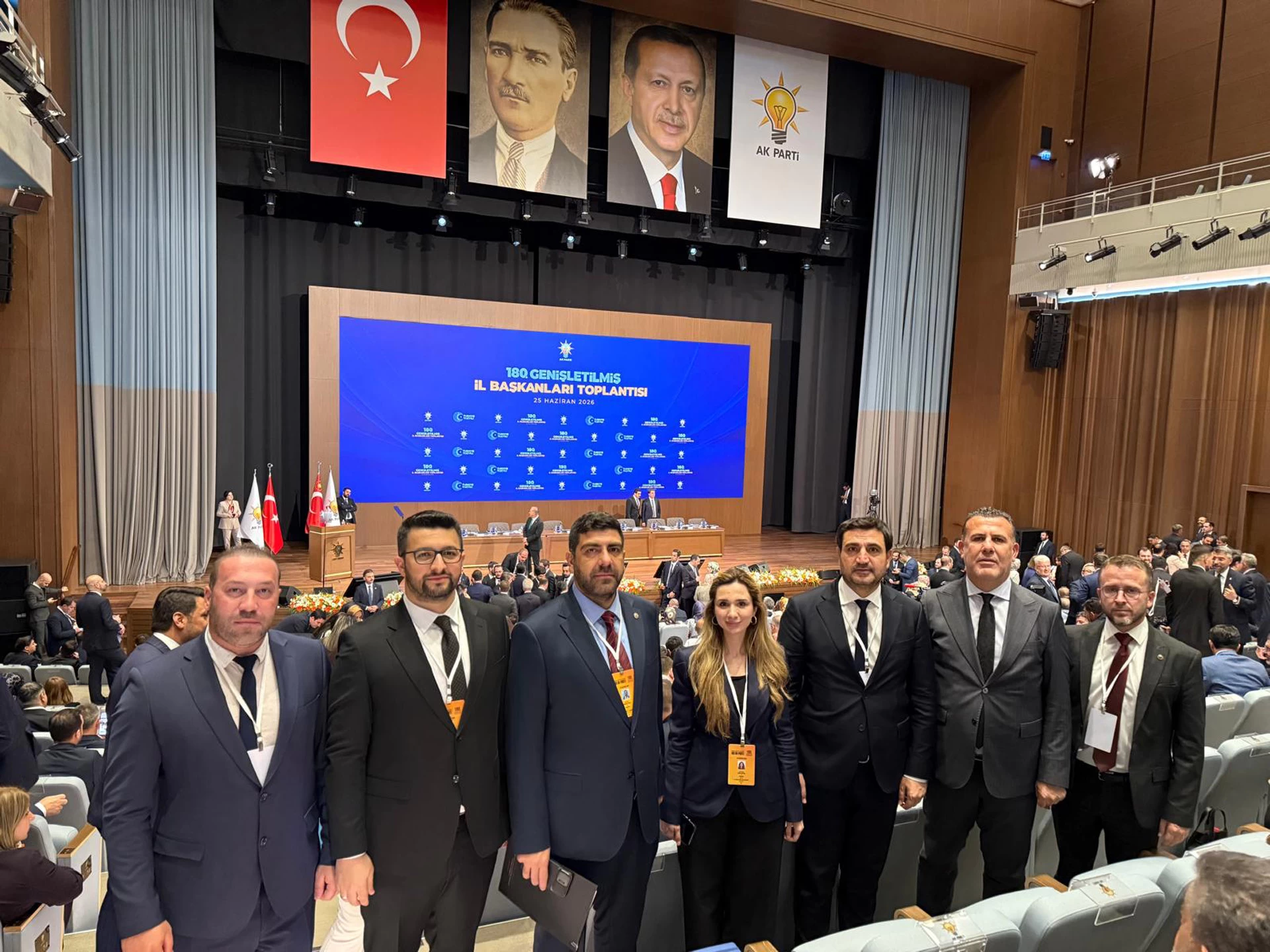 180. Genişletilmiş İl Başkanları Toplantısı’na katıldık.