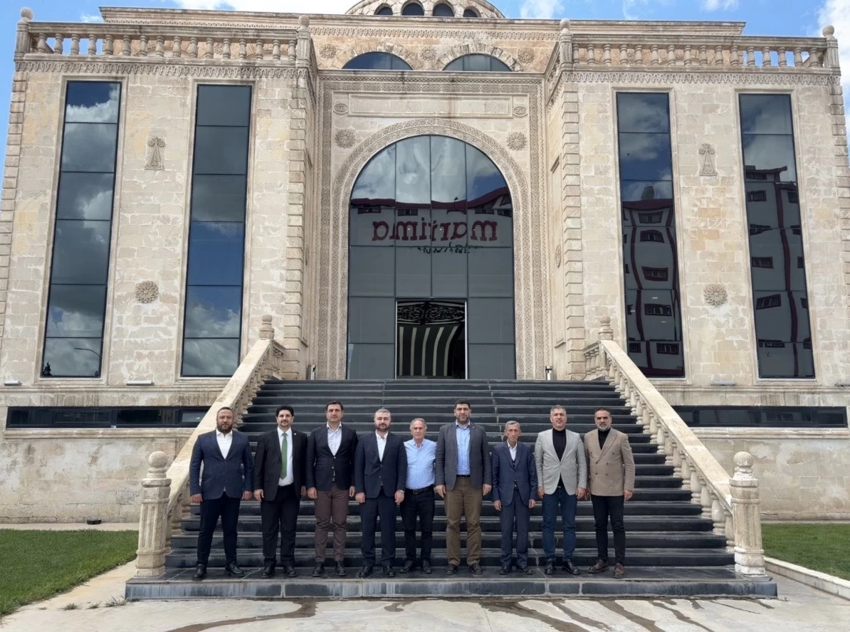 AK Parti Mardin İl Başkanımız Sayın Mehmet Uncu ve Yönetim Kurulu Üyelerini Fabrikamızda Ağırladık