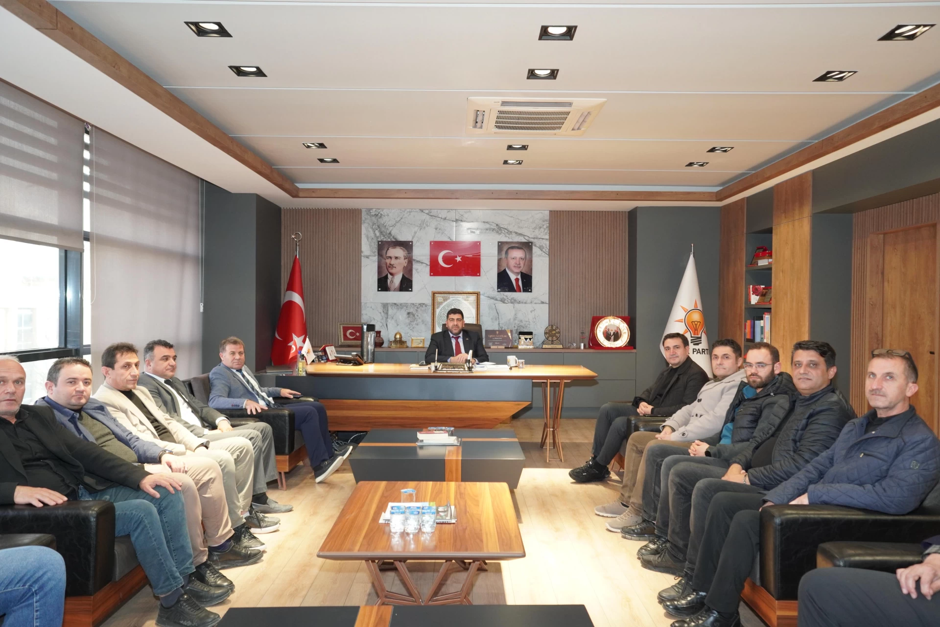 Türkiye Beyazay Derneği Mardin Şubesi Heyetini İl Başkanlığımızda Ağırladık