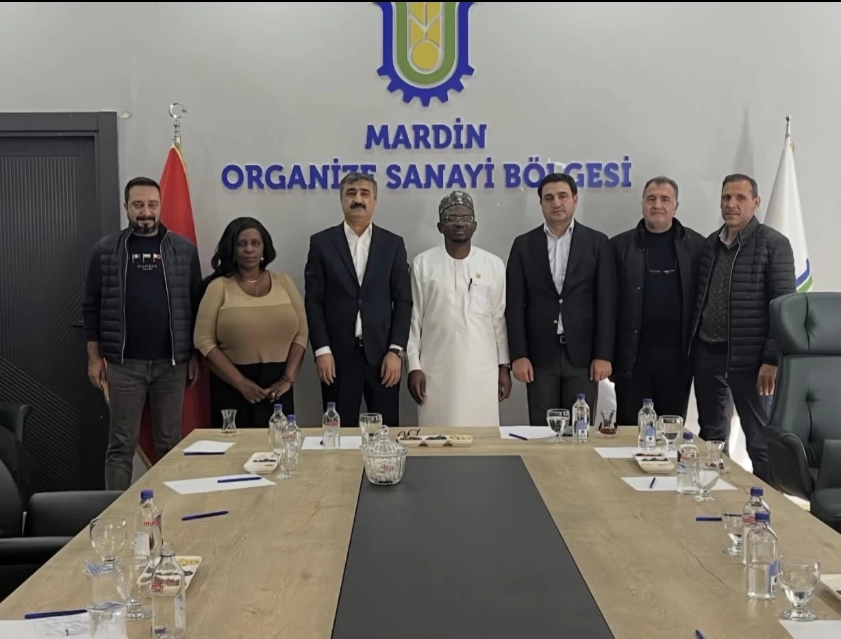 Gana Cumhuriyeti Büyükelçisi Sayın Abdul Nasiru-Deen Mardin OSB’de Sanayicilerimizle Buluştu