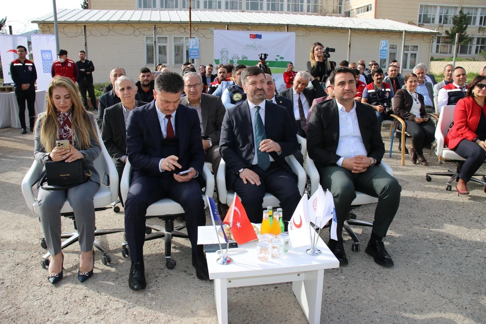 HAYGEM Genel Müdür Yardımcımız Sayın Bekir Yücel ile İNSURE Projesi Ekipman Teslim Törenindeyiz