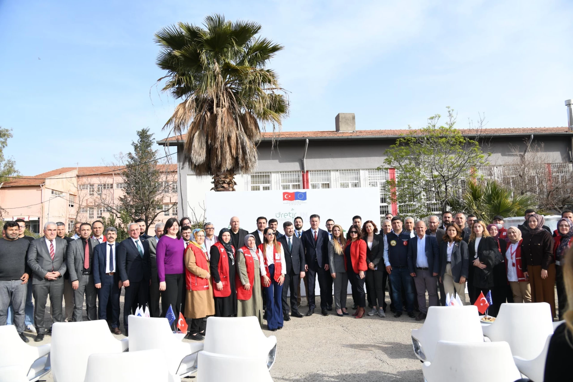 İNSURE Projesi Kapsamında Yetiştiricilerimize Yönelik Ekipman Teslim Törenine Katıldık