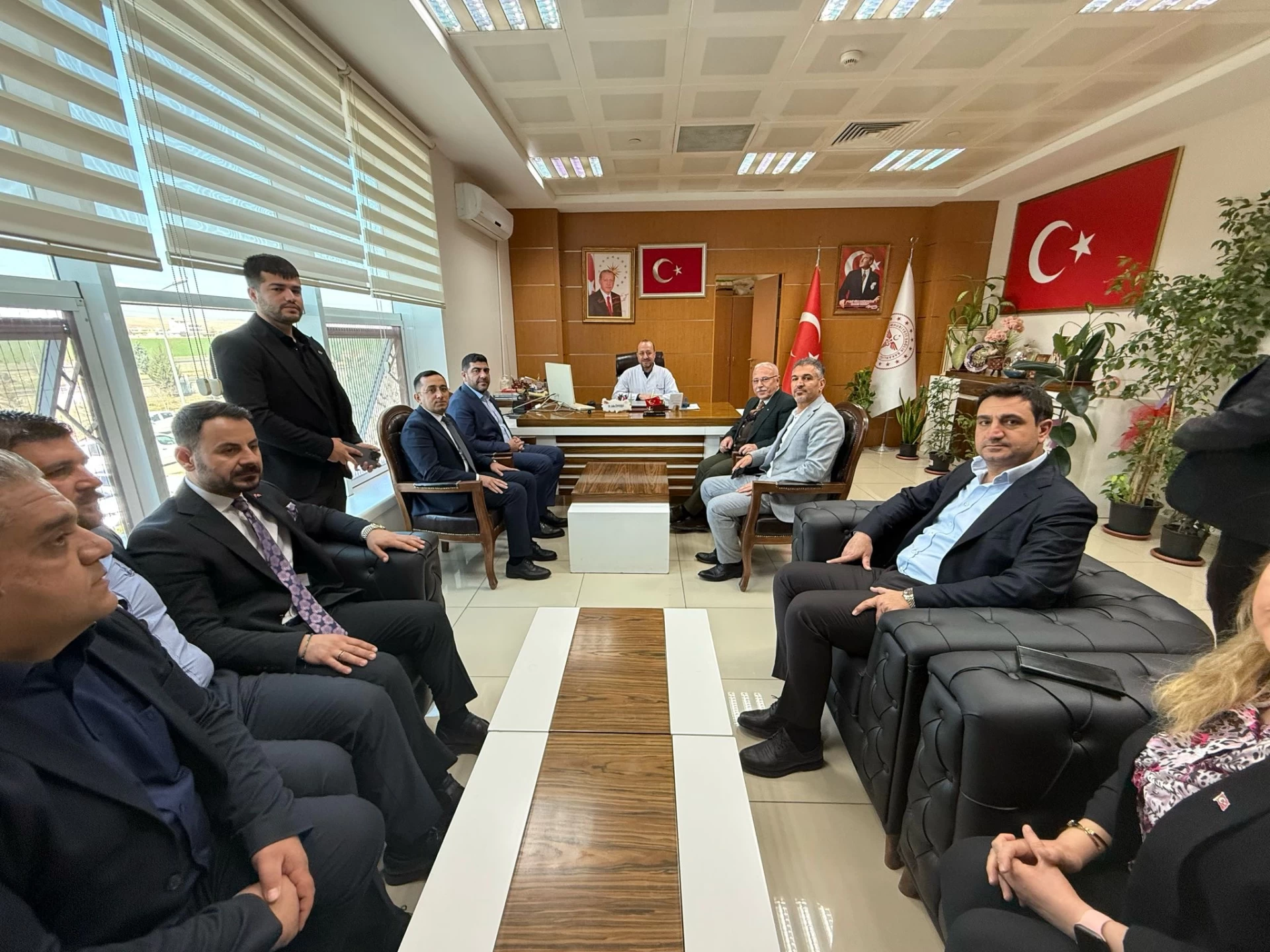 Nusaybin Devlet Hastanemizi Ziyaret Ederek Sağlık Hizmetlerini ve Devam Eden Çalışmaları İnceledik