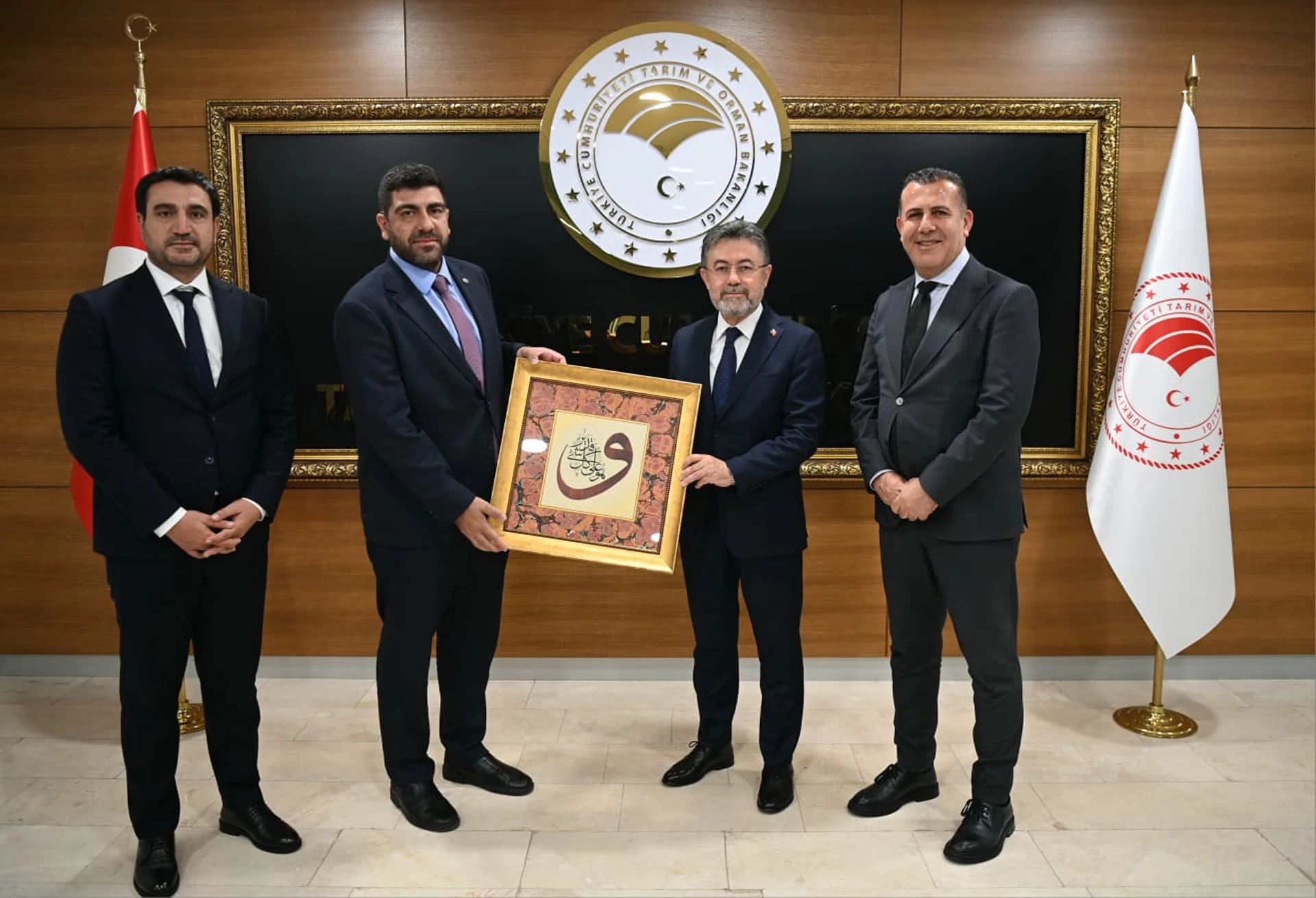 Tarım ve Orman Bakanımız Sayın İbrahim Yumaklı’yı ziyaret ettik